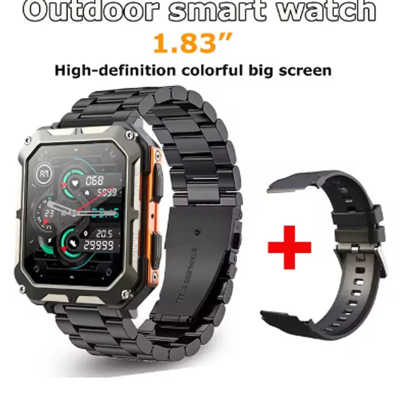 2024 New up Smart Watch Bluetooth call blood pressure detection IP68 waterproof Men sports Smartwatch For OPPO Find X5 Cubot HTC