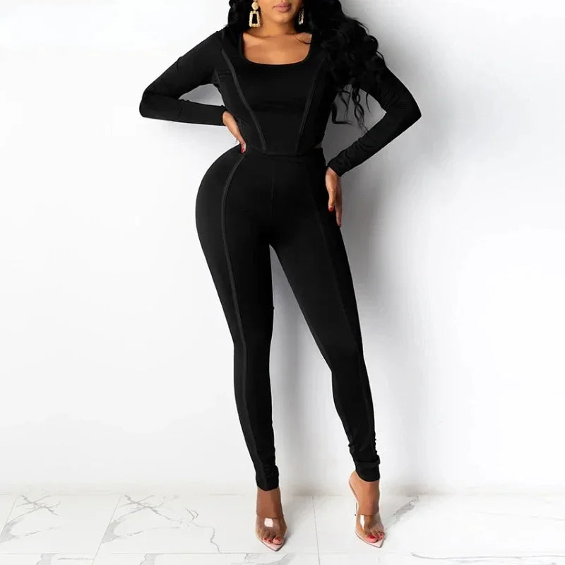 Yoga Leggings Set Woman 2 Pieces Gym Suit Sportwear Long Sleeve Pants Fitness Outfits Female Clothing 2024 Autumn Winter