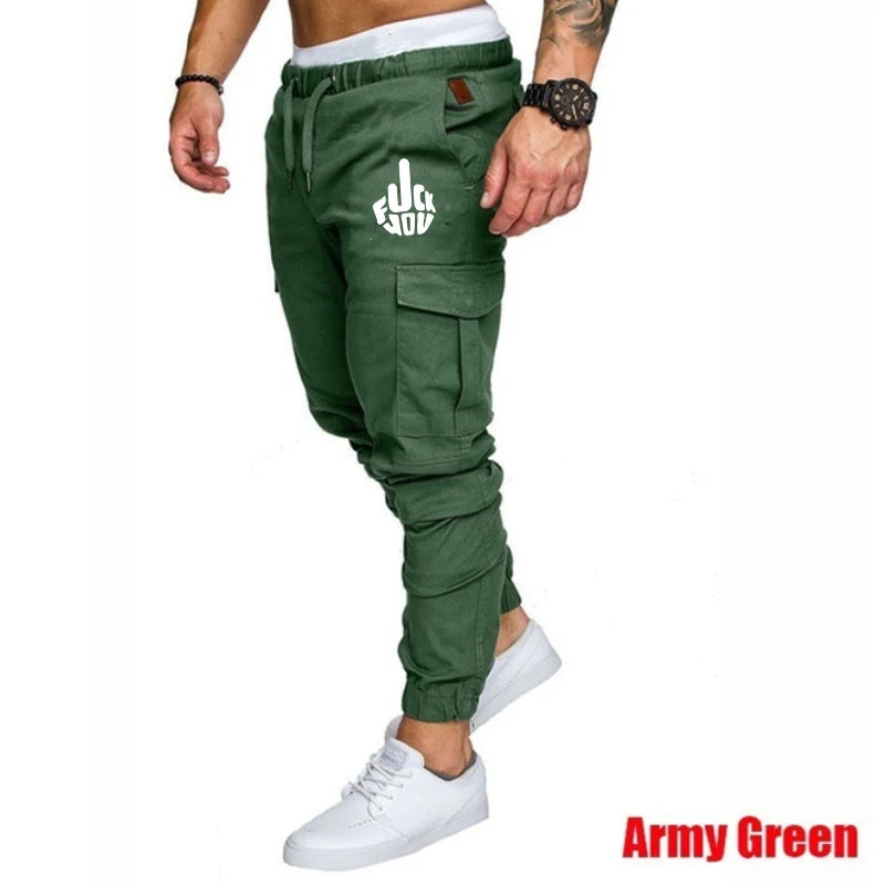 Men's Casual Pant Sport Joggers Hip Hop Mens Fashion Jogging Fitness Trousers Sweatpants Gym Sports Pant