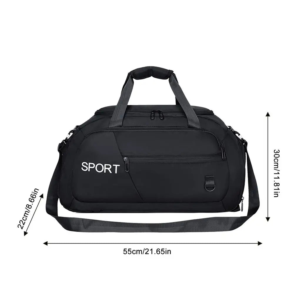 Gym Bag Travel Bag Sports Tote Gym Bag Sports Duffle Bag With Multiple Pockets Waterproof For Outdoor Activities Water Bottles