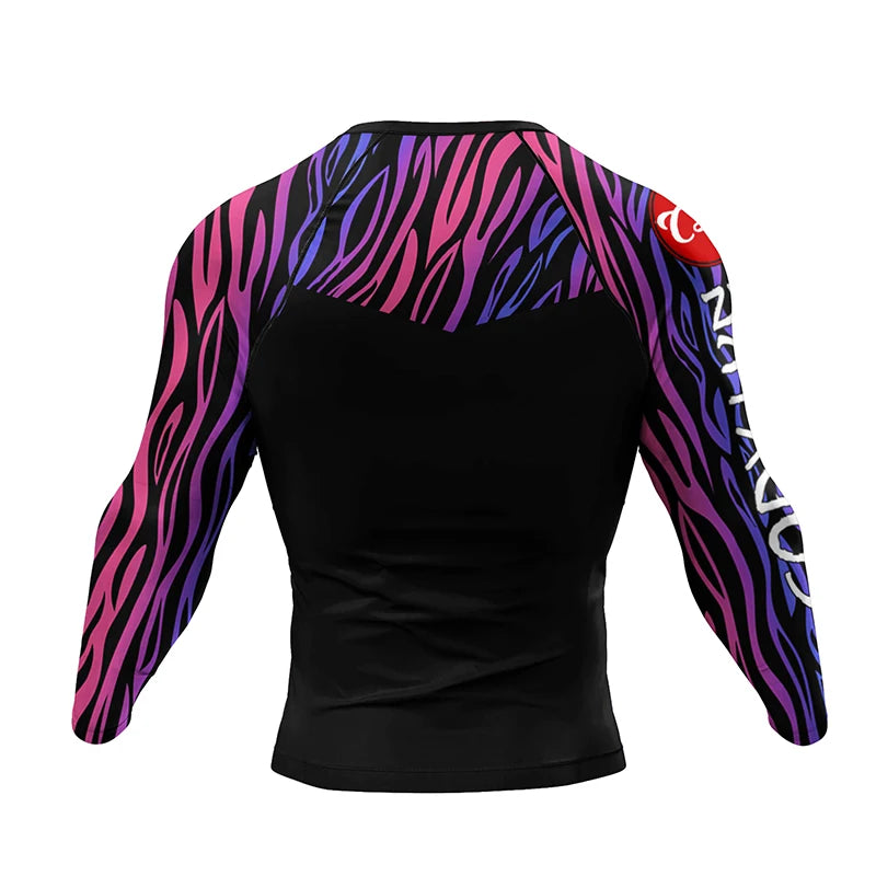 MMA Rashguard  Jiu Jitsu T-shirt Set Muay Thai Shorts +Pants Sportsuits Men Tracksuit Boxing Jersey Mujer Compression Clothing