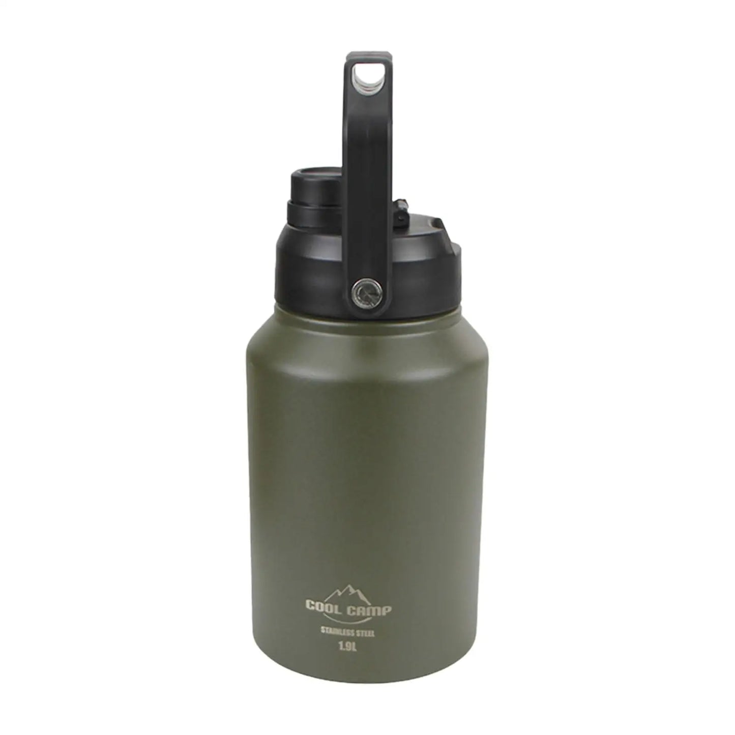 Gallon Insulated Water Bottle Leakproof Water Canteen for Camping Gym Travel