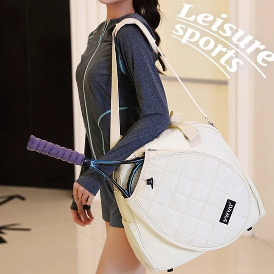 YWYAT Tennis Bag Badminton Bag Shoulder Hand Bag Squash Tennis Racket Bag Badminton Racket Bag Padel Tennis Bag Gym Bag Sports B