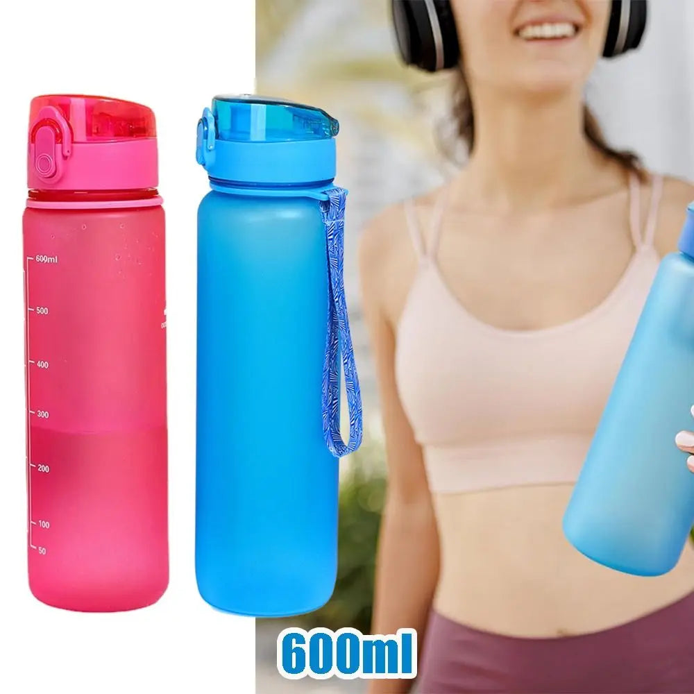 Large Durable Water Bottle Clear Leakproof BPA Free Sports Water Bottle Reusable Plastic Gym Plastic Bottles