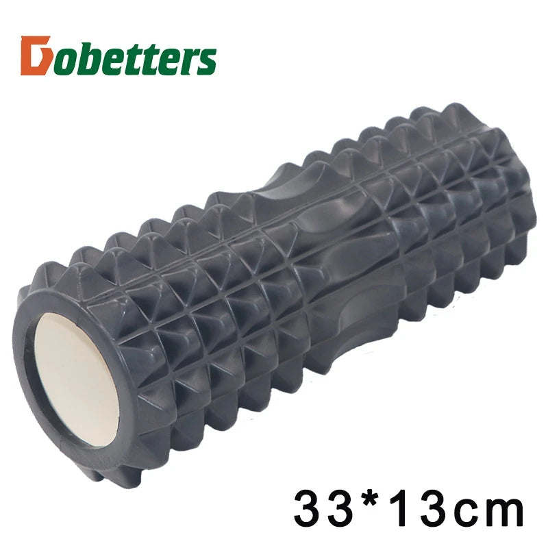 33*13cm  Yoga Column Roller Gym Fitness Pilates Foam Roller Exercise Back Massage Roller Home Fitness Equipment