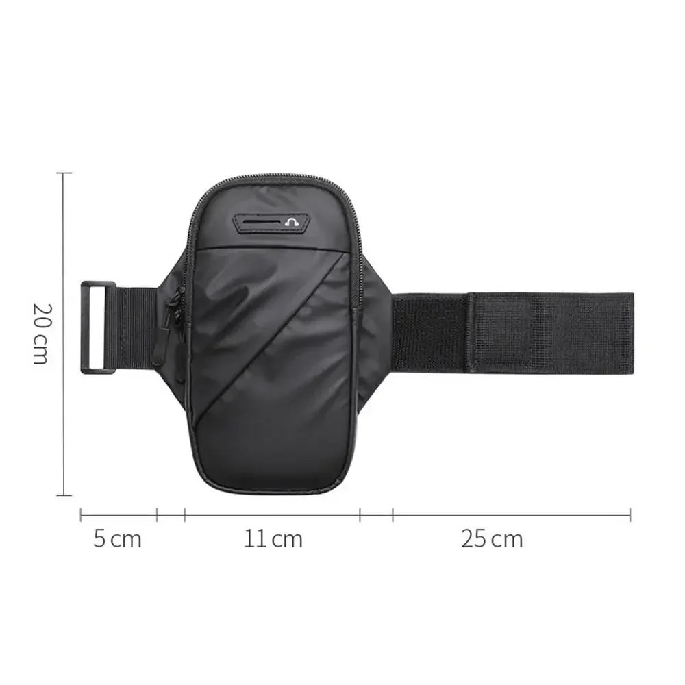 Arm Band Waterproof Sport Arm Bag Wrist Wallet Jogging Case Phone Holder Arm Pouch Breathable Cycling Case Gym Fitness  Running