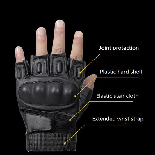 Summer Cycling Fingerless Gloves Men Women Mtb Half Fingers For Bike Bicycles Gym Fitness Wrist Sport Exercise Training Hunting