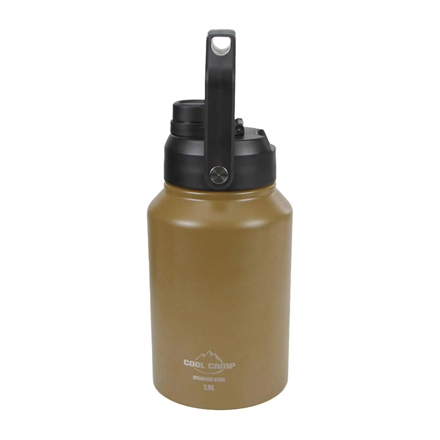 Gallon Insulated Water Bottle Leakproof Water Canteen for Camping Gym Travel