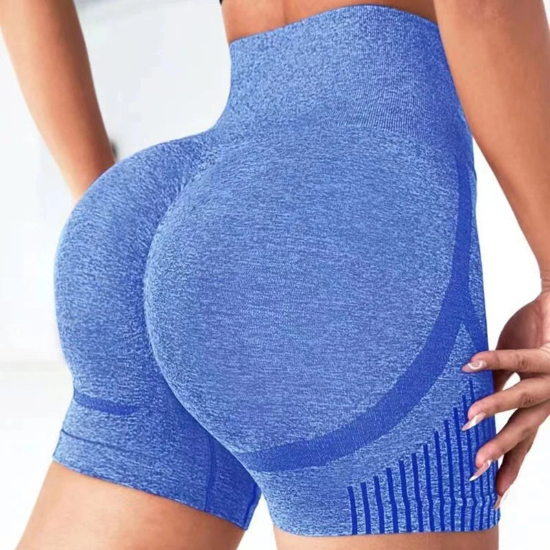 Women Yoga Shorts High Waist Workout Shorts Fitness Yoga Lift Butt Fitness Ladies Yoga Gym Running Short Pants Sportswear