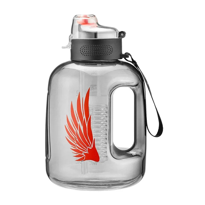 5L 4L Bottle Cup Larger Capacity Sport Drink Fitness Outdoor BPA FREE Big Water Bottle Kettle Pot 1000ml 1700ml 2700ml Bucket