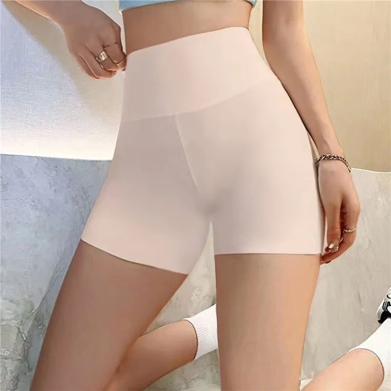 Women Seamless Yoga Shorts Spring Summer Hip Lifting Squat Proof High Elastic Fitness Legging Quick Drying Cycling Workout Tight