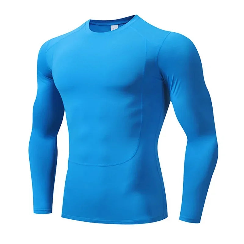 Men & Women Compression Running Long Base Tight T Shirt Fitness Sport Basketball Football Skiing Training Gym Bottom Clothes H02