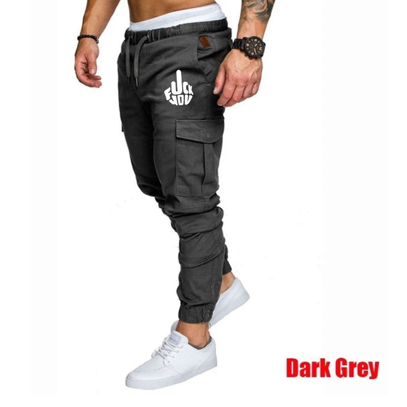 Men's Casual Pant Sport Joggers Hip Hop Mens Fashion Jogging Fitness Trousers Sweatpants Gym Sports Pant