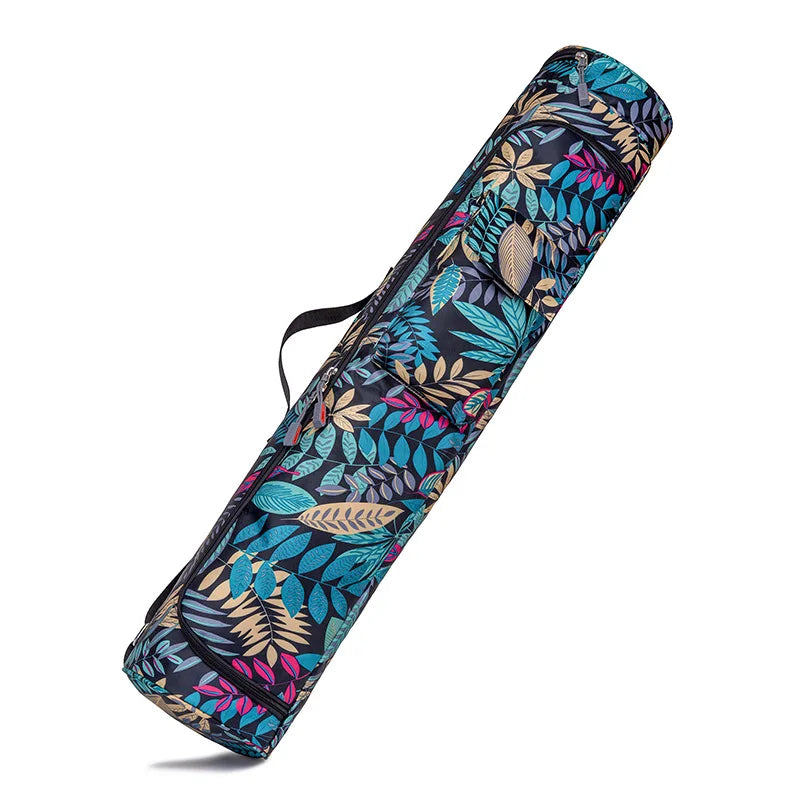 Printed Yoga Bag Yoga Mat Bag Men Women Sports Mat Bag Pilates Mat Backpack Fitness Dance Gym Mat Cover Sports Backpack Hot Sale