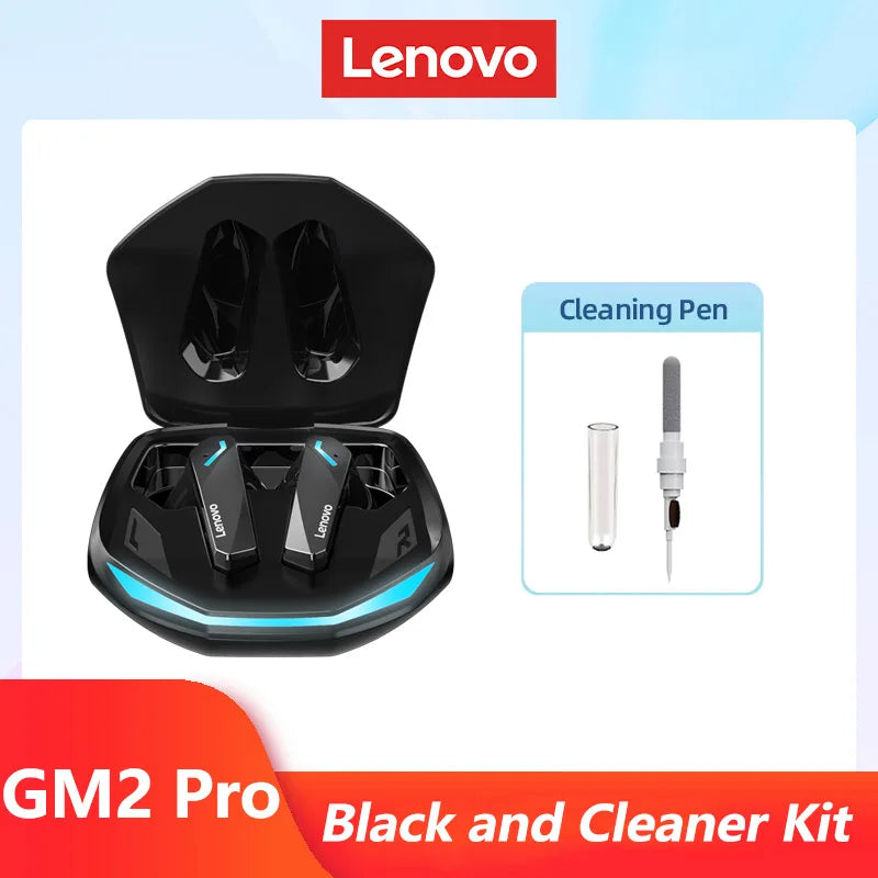 Original Lenovo GM2 Pro 5.3 Earphone Bluetooth Wireless Earbuds Low Latency Headphones HD Call Dual Mode Gaming Headset With Mic