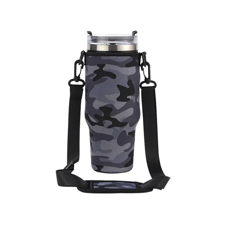 New 30oz/40oz Ice Brave Cup Set Water Cup Set Diving Material Cup Oblique Straddle Bag for Stanley Pattern Handle Water Bottle