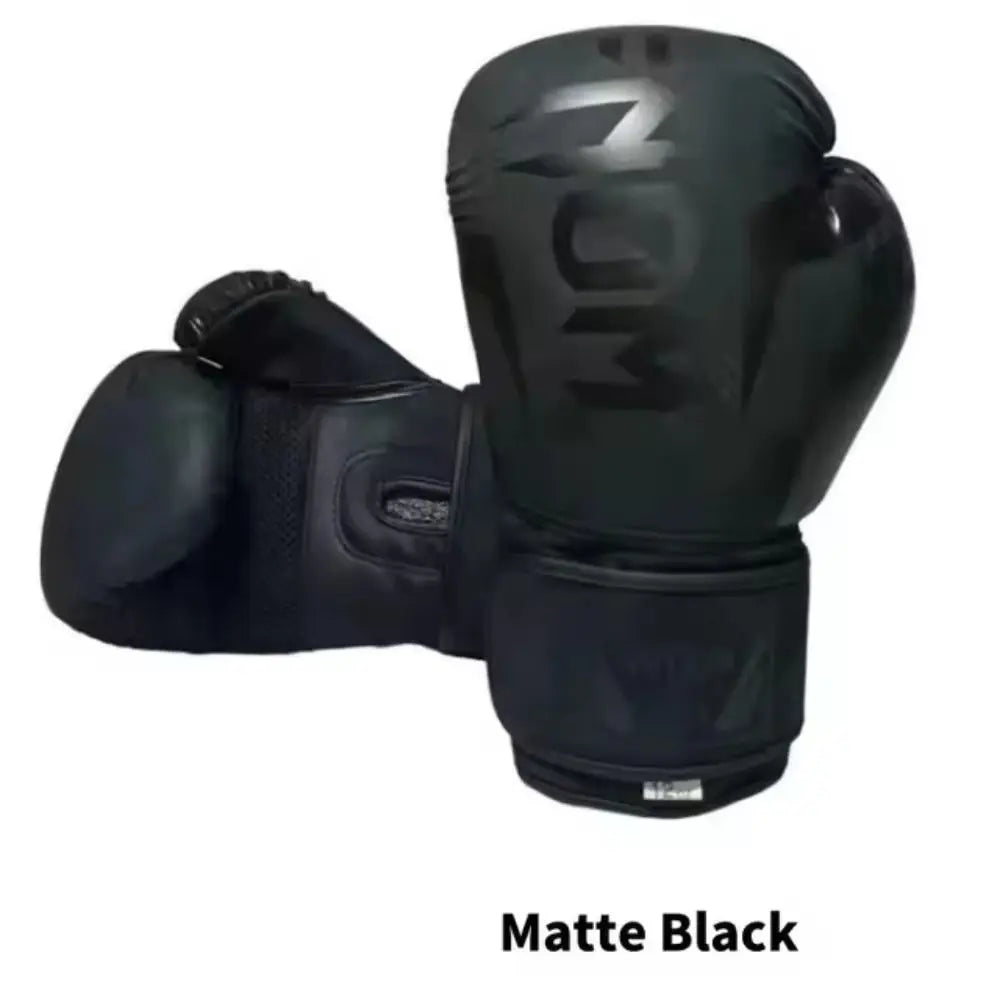 6/10/12/14Oz Kids Adult Boxing Gloves PU Breathable Sanda Muay Thai Fighting Gloves Professional Workout Gloves