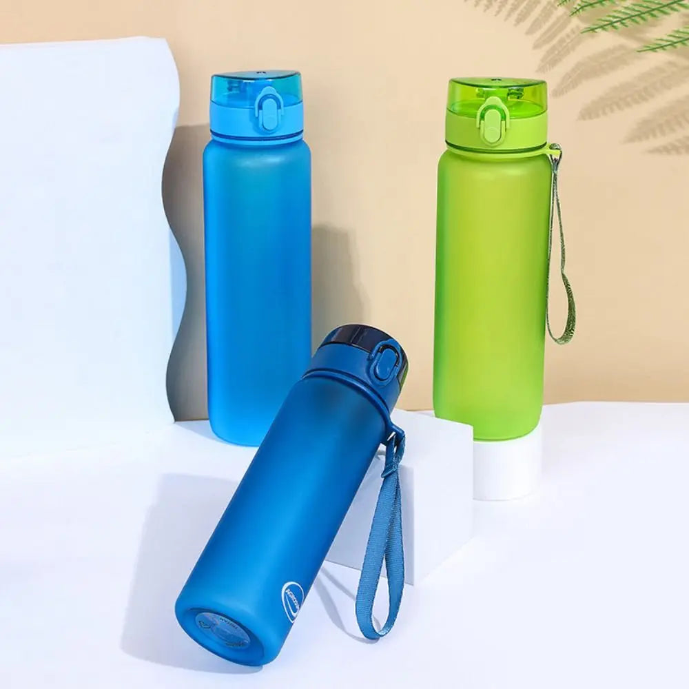 Large Durable Water Bottle Clear Leakproof BPA Free Sports Water Bottle Reusable Plastic Gym Plastic Bottles