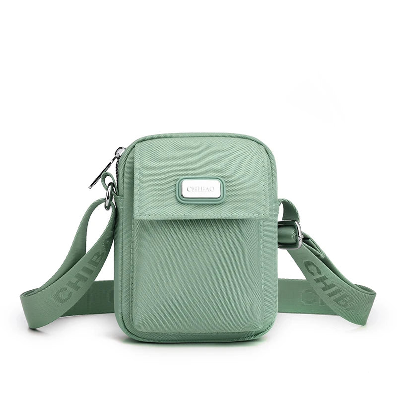 Fashion Casual Women Mini Bag High Quality Nylon Fabric Women Small Shoulder Bag Stylish Girl's Crossbody Bag Mini Messenger Bag