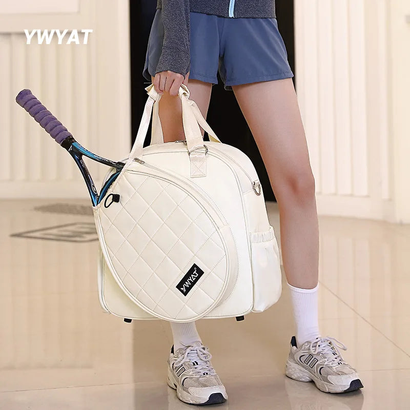 YWYAT Tennis Bag Badminton Bag Shoulder Hand Bag Squash Tennis Racket Bag Badminton Racket Bag Padel Tennis Bag Gym Bag Sports B