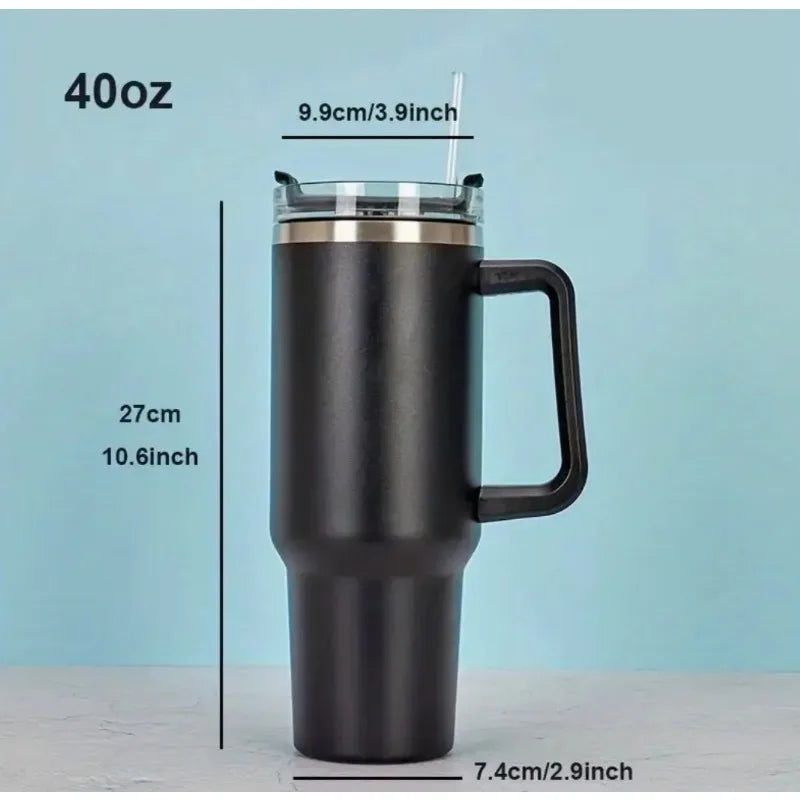 40oz Insulated Stainless Steel Tumbler  Keeps Beverages Perfect, Scratch & Shatterproof - Ideal Gift for , Office, & Travel