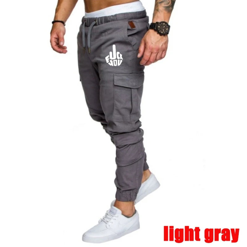 Men's Casual Pant Sport Joggers Hip Hop Mens Fashion Jogging Fitness Trousers Sweatpants Gym Sports Pant