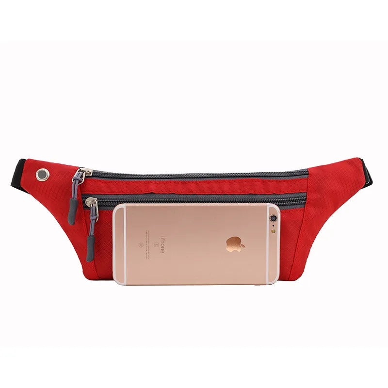 Professional Running Waist Bag Sports Belt Pouch Mobile Phone Case Men Women Hidden Pouch Gym Sportsbags Running Belt Waist Pack