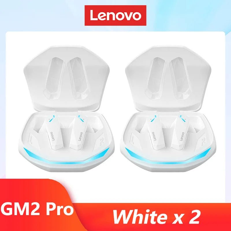 Original Lenovo GM2 Pro 5.3 Earphone Bluetooth Wireless Earbuds Low Latency Headphones HD Call Dual Mode Gaming Headset With Mic