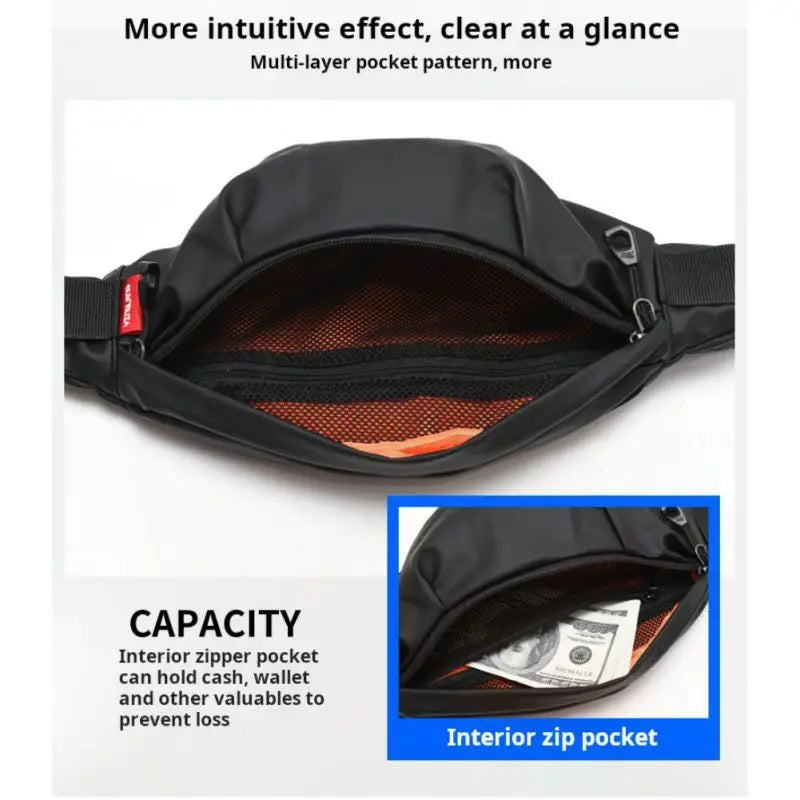 Sports Waist Pack Multifuctional Fanny Belt Bag Waist Pouch Outdoor Travel Running Jogging Cell Phone Holder Gym Fitness Bags