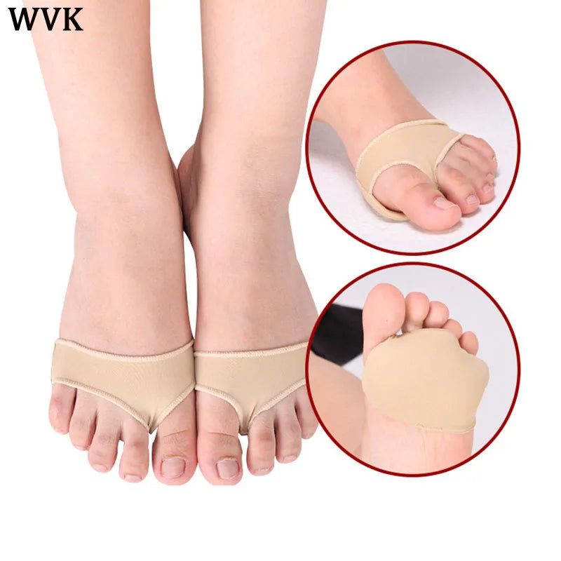 2Pcs Quality Forefoot Pads Women Heel Insoles for Shoes Breathable Foot Pads Shock Absorption Shoe Pad Adjust Size Half Inserts