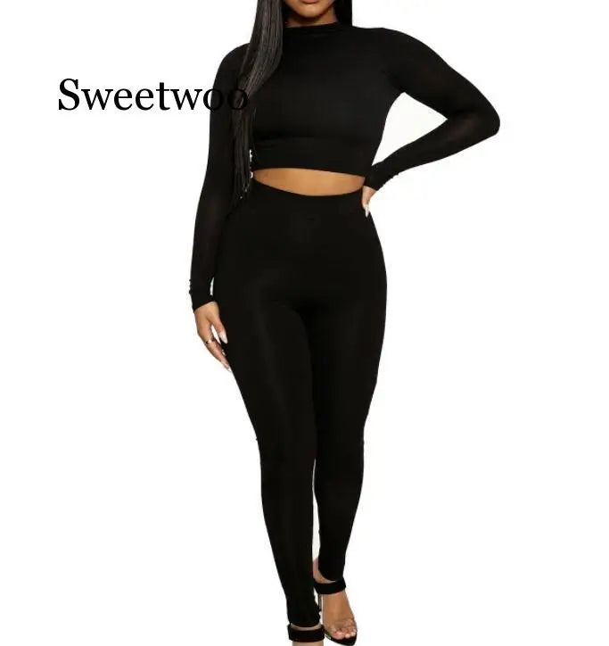 Brand Sport Suit Woman Seamless Running Tracksuit Sportswear Gym Crop Top Yoga Pant Fitness Clothes Workout Leggings 2 Piece Set