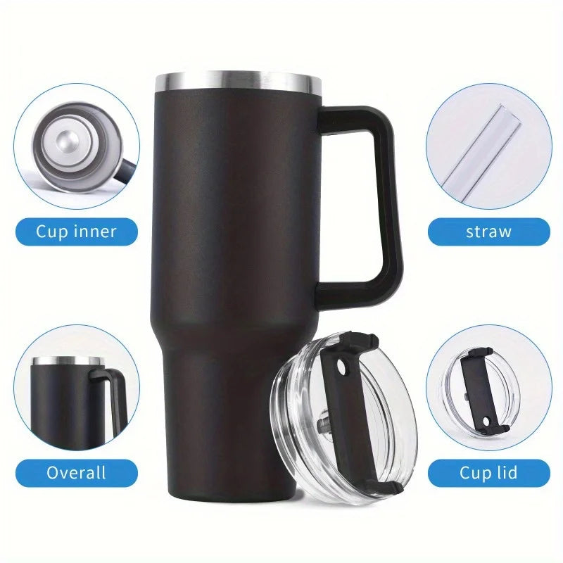 40oz Insulated Stainless Steel Tumbler  Keeps Beverages Perfect, Scratch & Shatterproof - Ideal Gift for , Office, & Travel