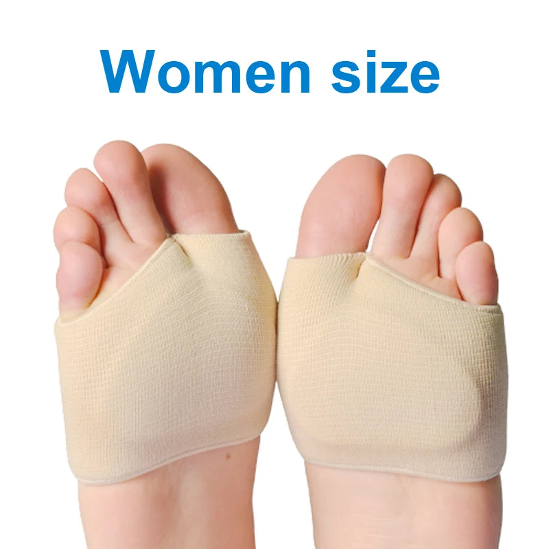 Sunvo Medical Forefoot Pads Sleeve for Hallux Valgus Corn Sore Calluses Bunion Pain Relief Metatarsal Foot Care Cushion Inserts