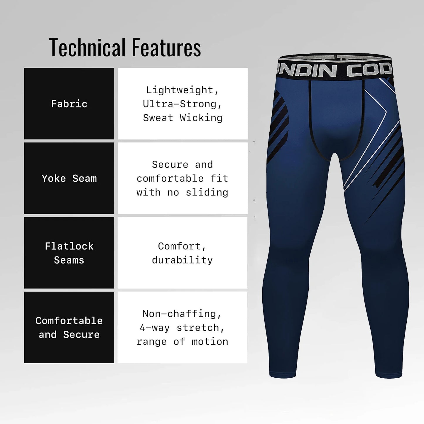 Camouflage Men's Compression Pants Athletic Leggings Non-Pocket Uv sun protection Riding Pants Stretch Gym Fitness Tights