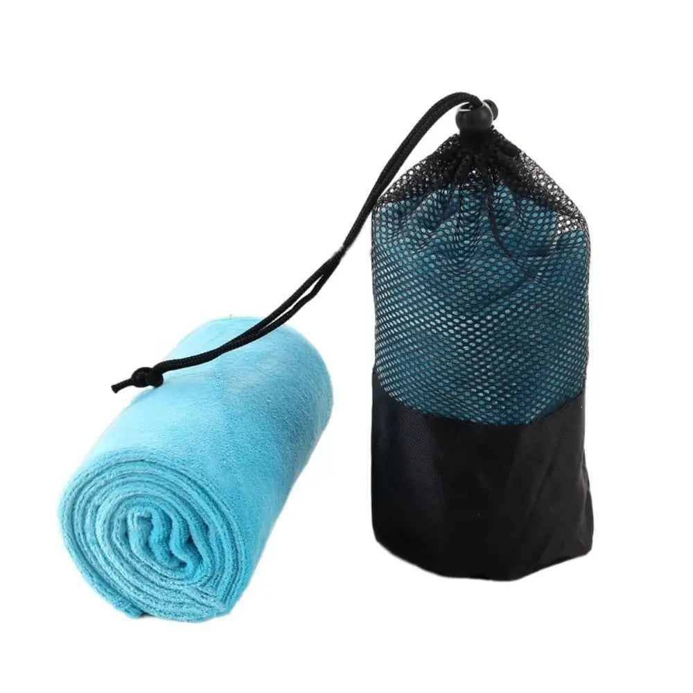 Fitness Equipment With Bundle Pocket Sports Towel Quick-Drying Storage Bag Gym Towel Soft Wiping Sweat Swimming Towel Cycling