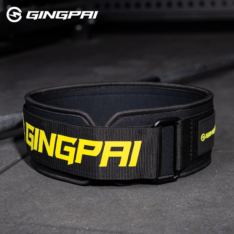 BOXERGING Fitness Belt, Deep Squatting, Hard Pulling Belt, Men's Professional Sports Equipment Training, Strength Lifting Belt