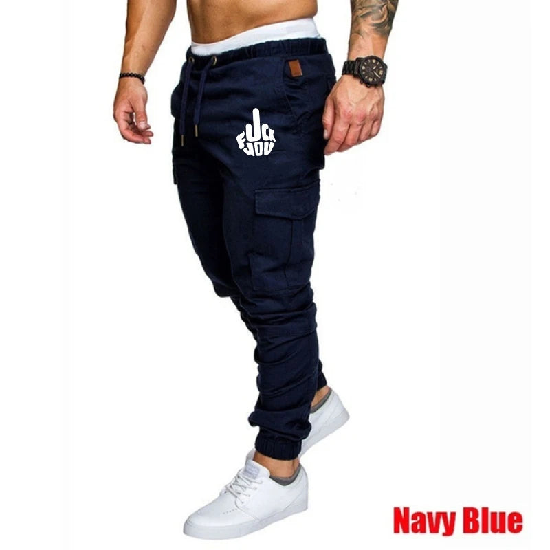 Men's Casual Pant Sport Joggers Hip Hop Mens Fashion Jogging Fitness Trousers Sweatpants Gym Sports Pant