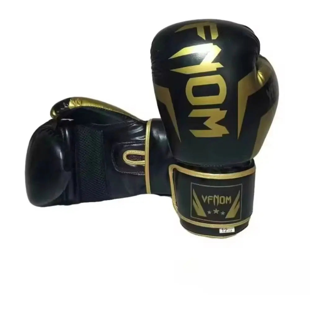 6/10/12/14Oz Kids Adult Boxing Gloves PU Breathable Sanda Muay Thai Fighting Gloves Professional Workout Gloves