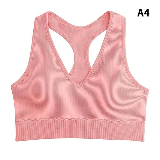 Women Sports Bra Top Push Up Fitness Yoga Bra Underwear Sport Tops For Women Breathable Running Vest Gym Wear