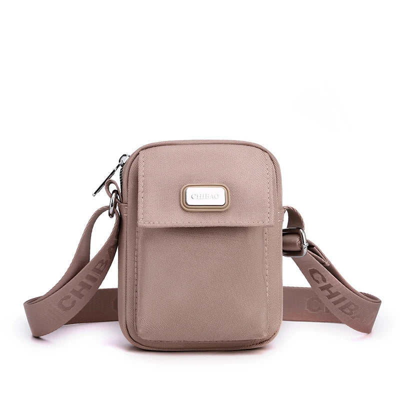 Fashion Casual Women Mini Bag High Quality Nylon Fabric Women Small Shoulder Bag Stylish Girl's Crossbody Bag Mini Messenger Bag